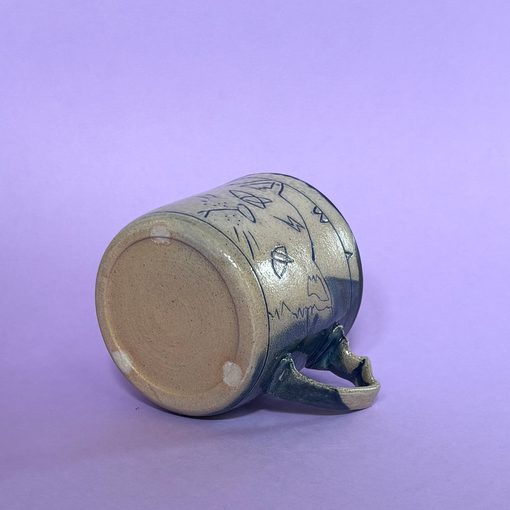 Dense cat mug