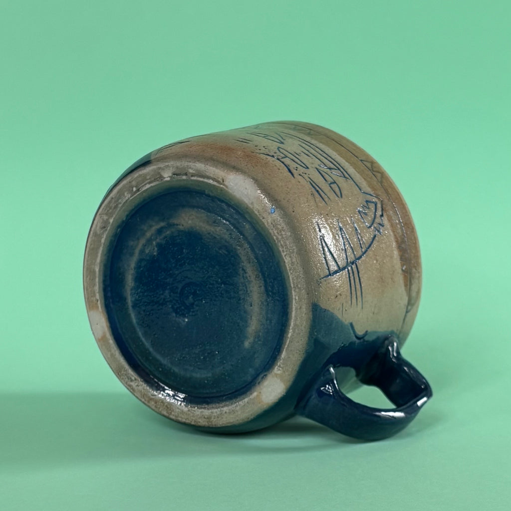 Cantankerous cat mug