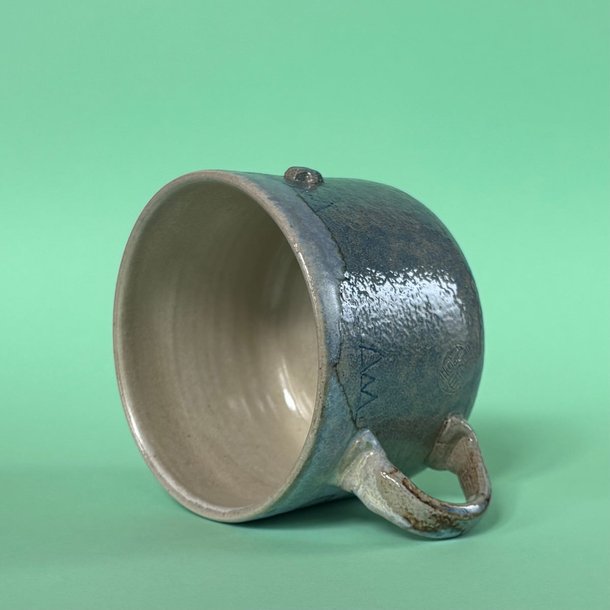 Frazzled cat mug