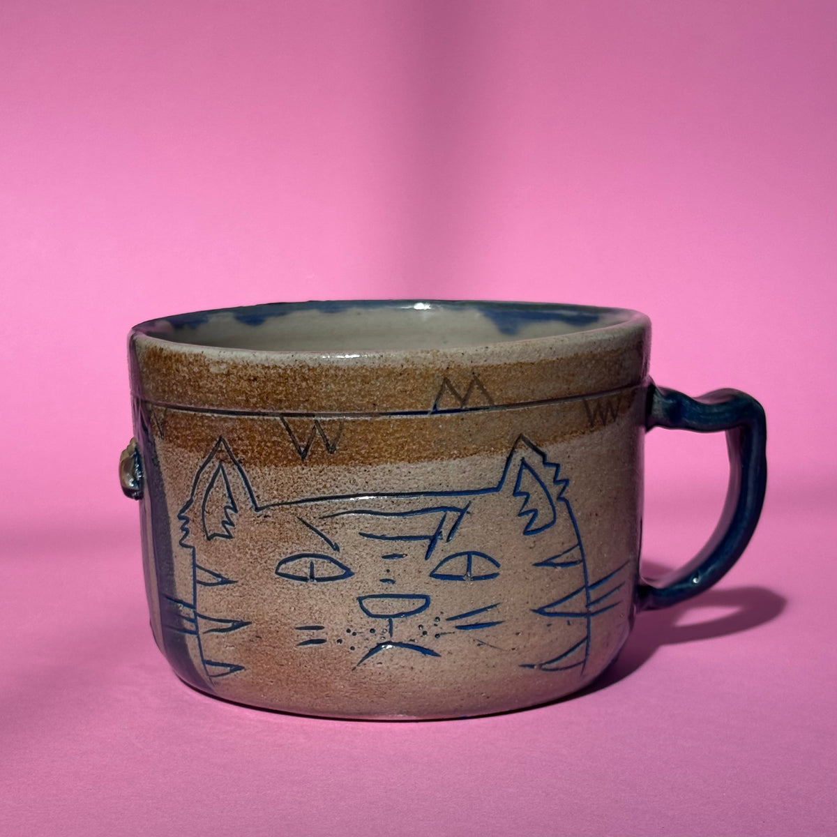 Cantankerous cat mug