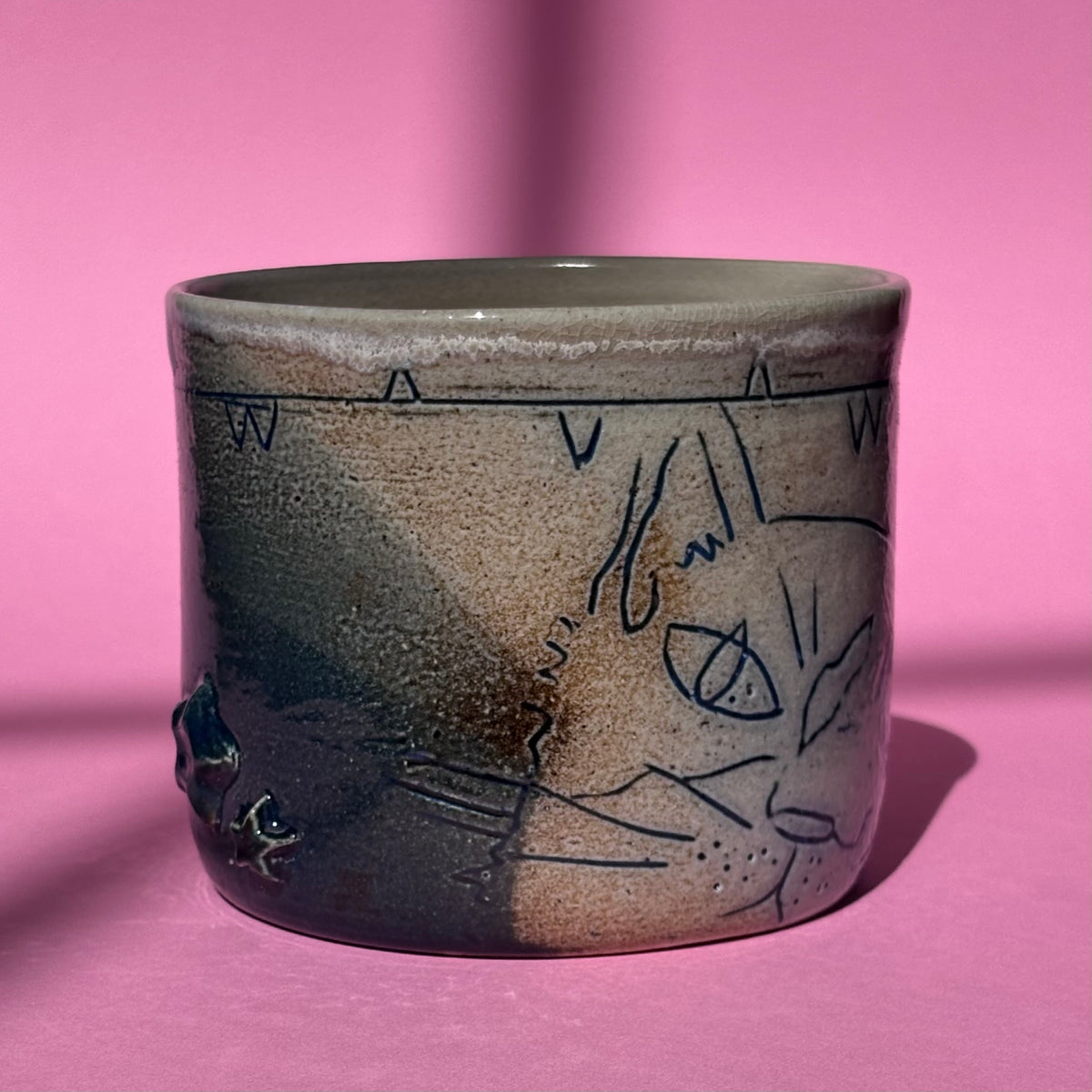 Ollie the cat mug