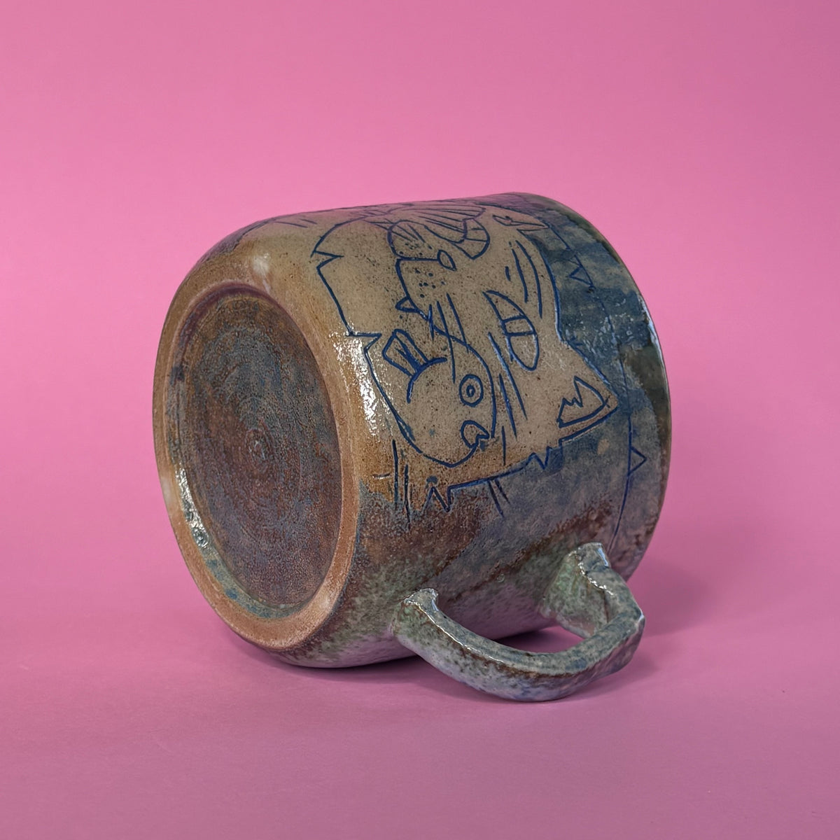 Overconfident cat mug
