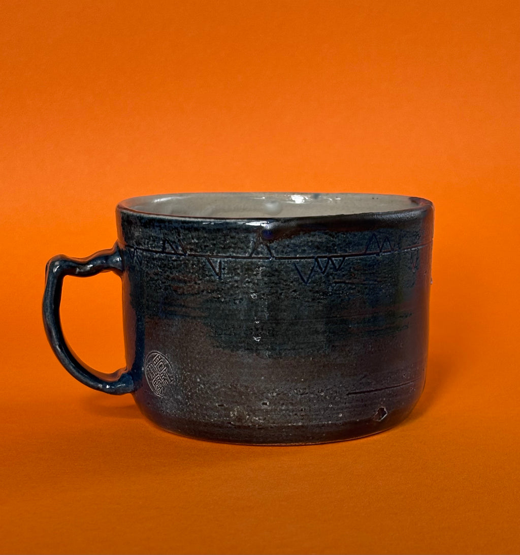 Cantankerous cat mug