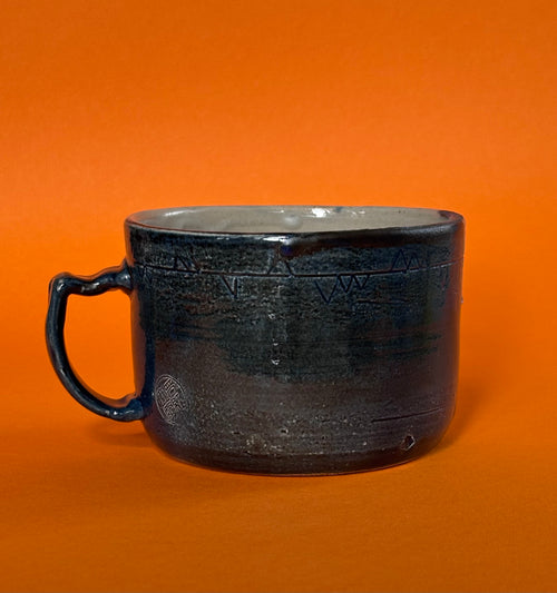 Cantankerous cat mug