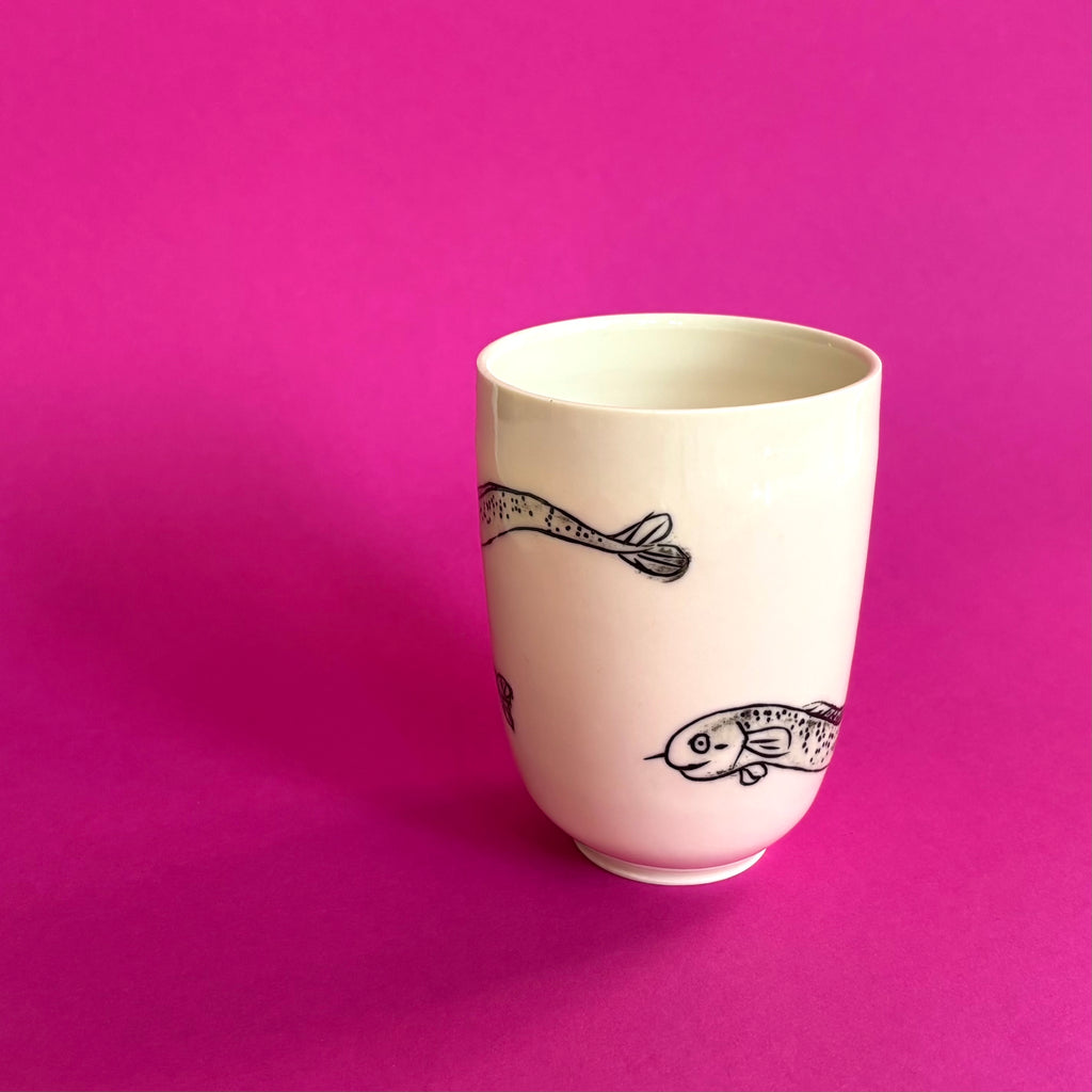 Large eel mug