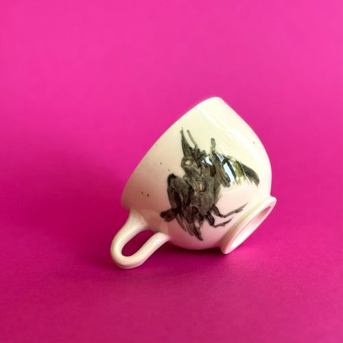 Crow Espresso cup with foot ring