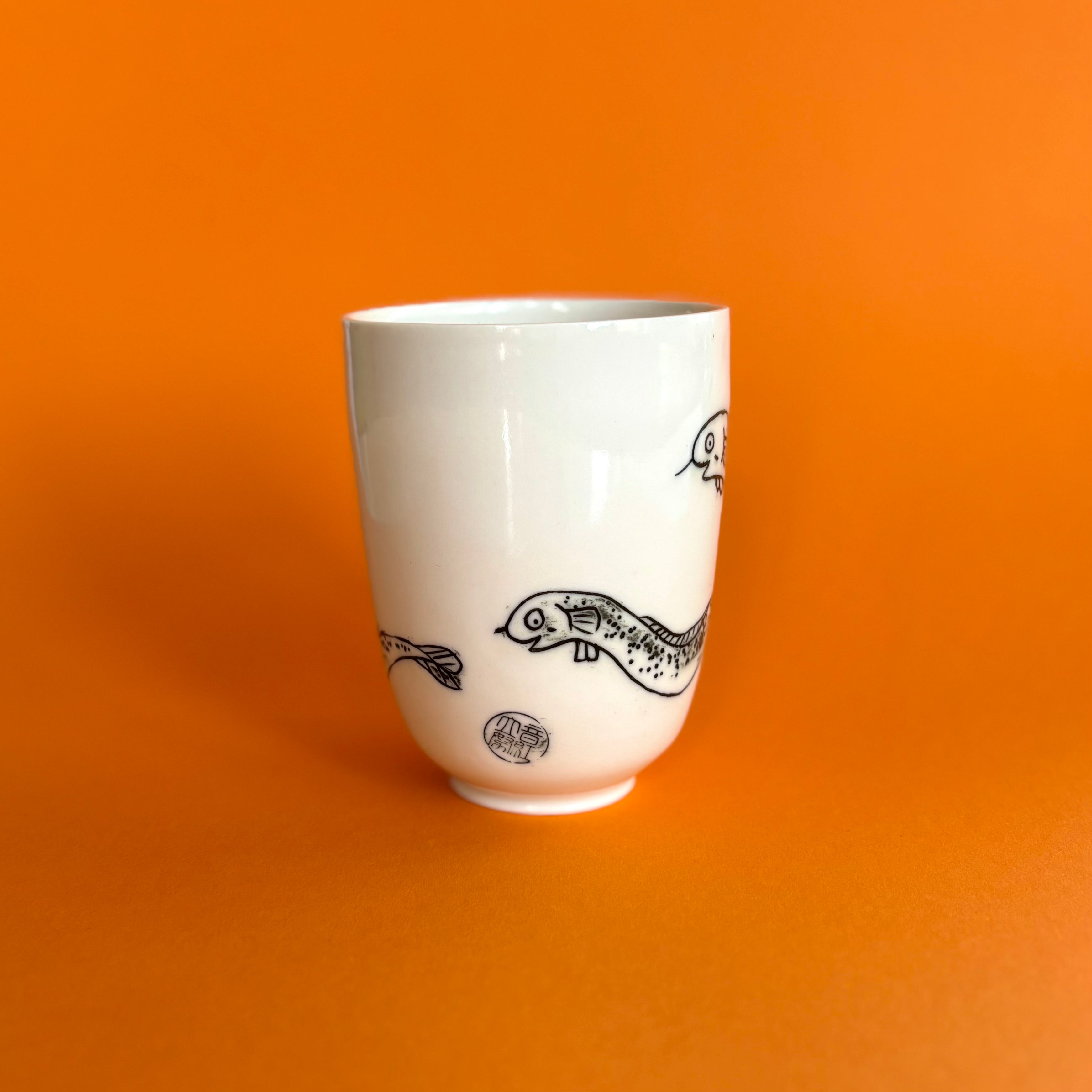 Large eel mug