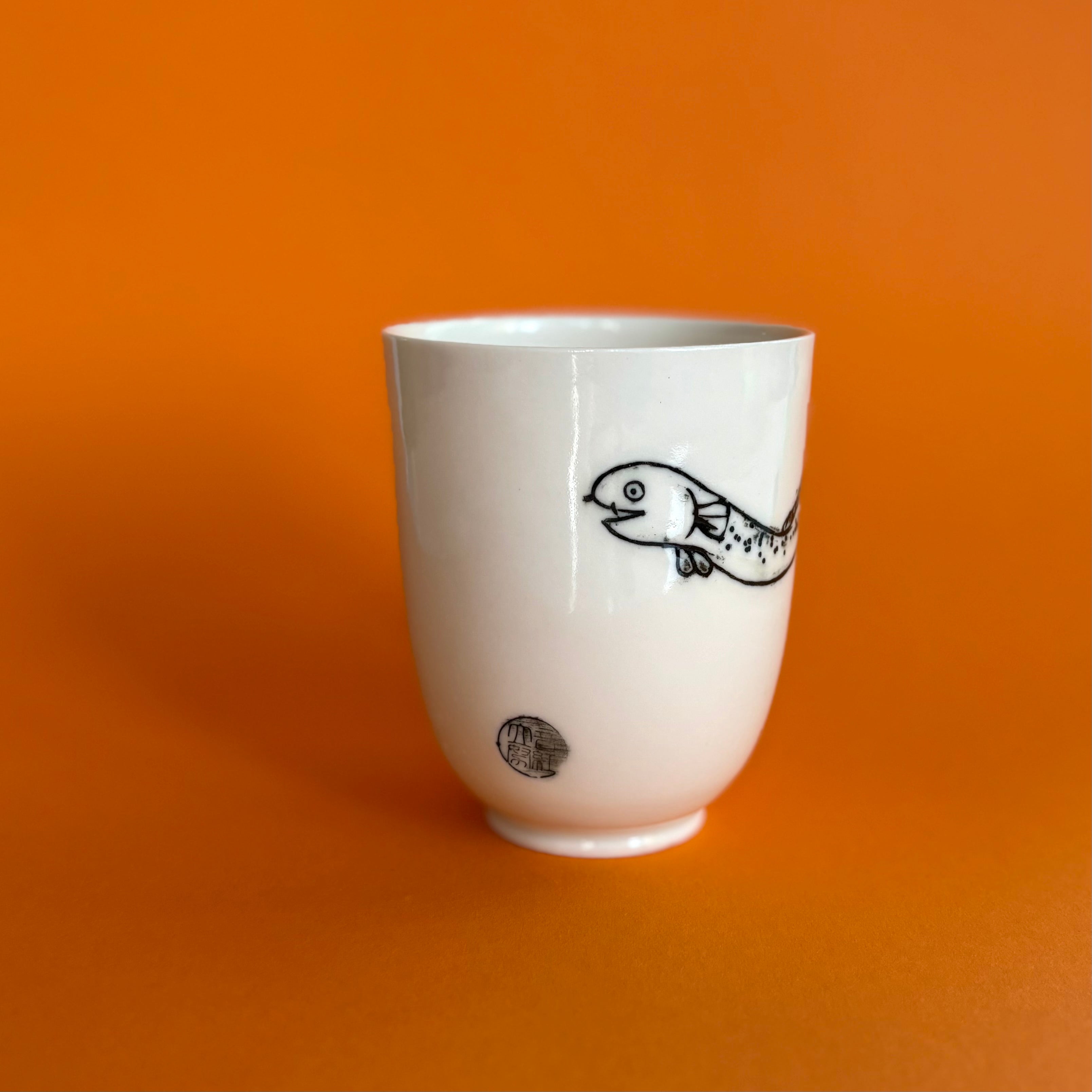 Large eel mug