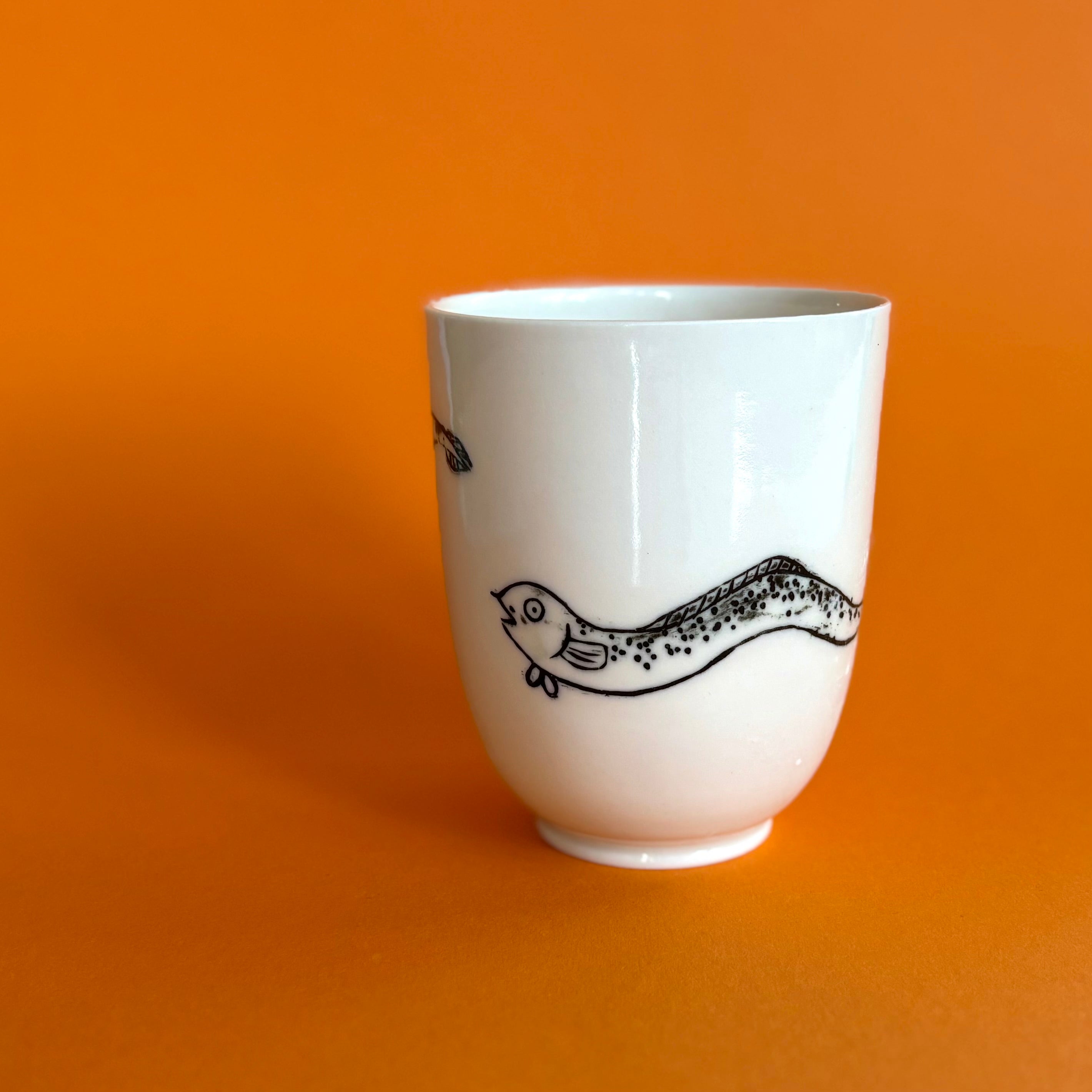 Large eel mug