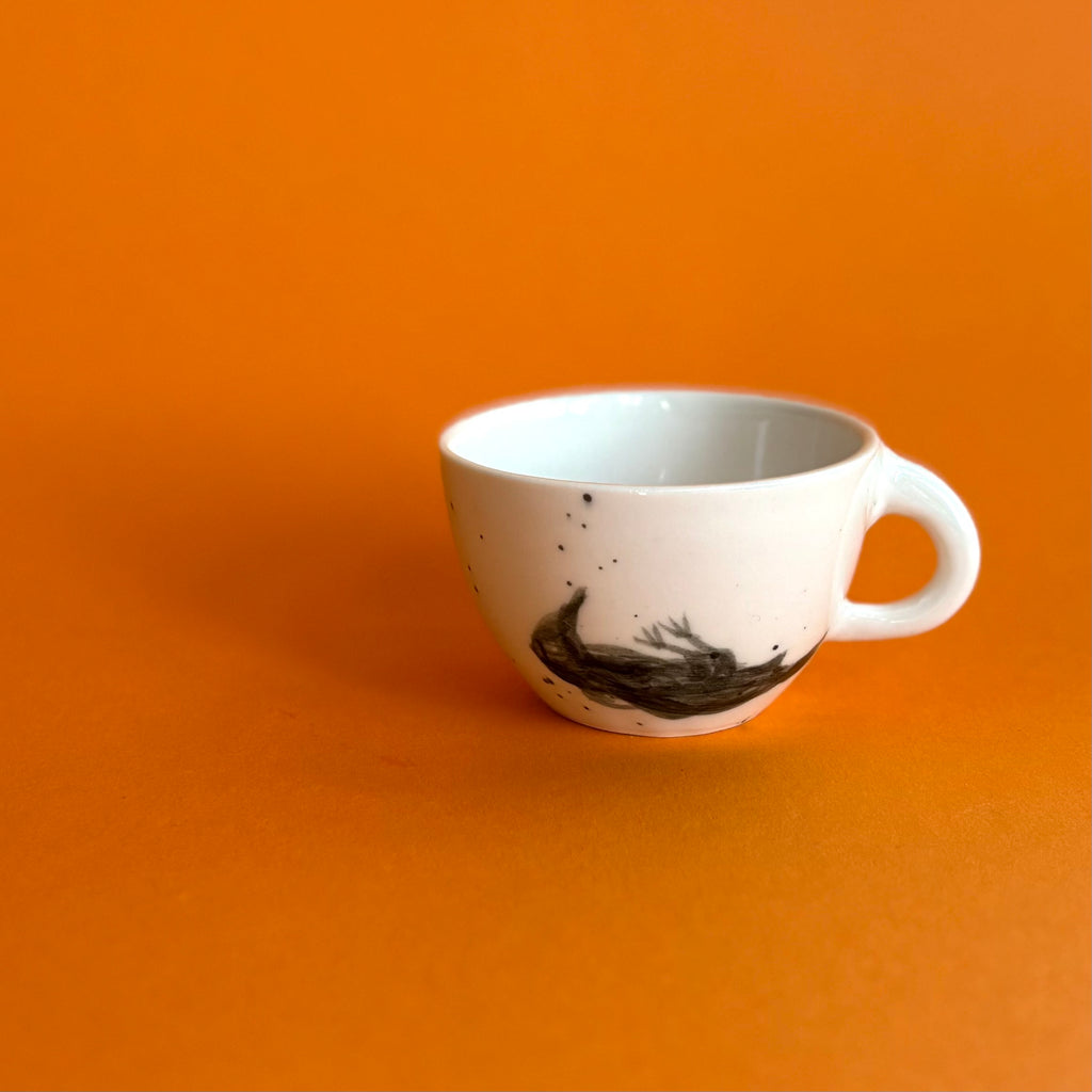 Crow espresso cup
