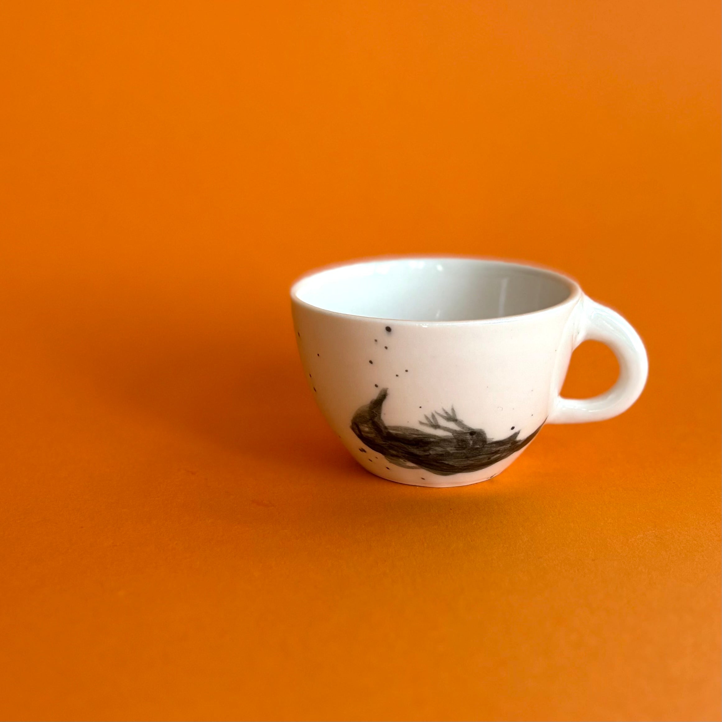 Crow espresso cup