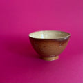Salt fired stoneware bowl