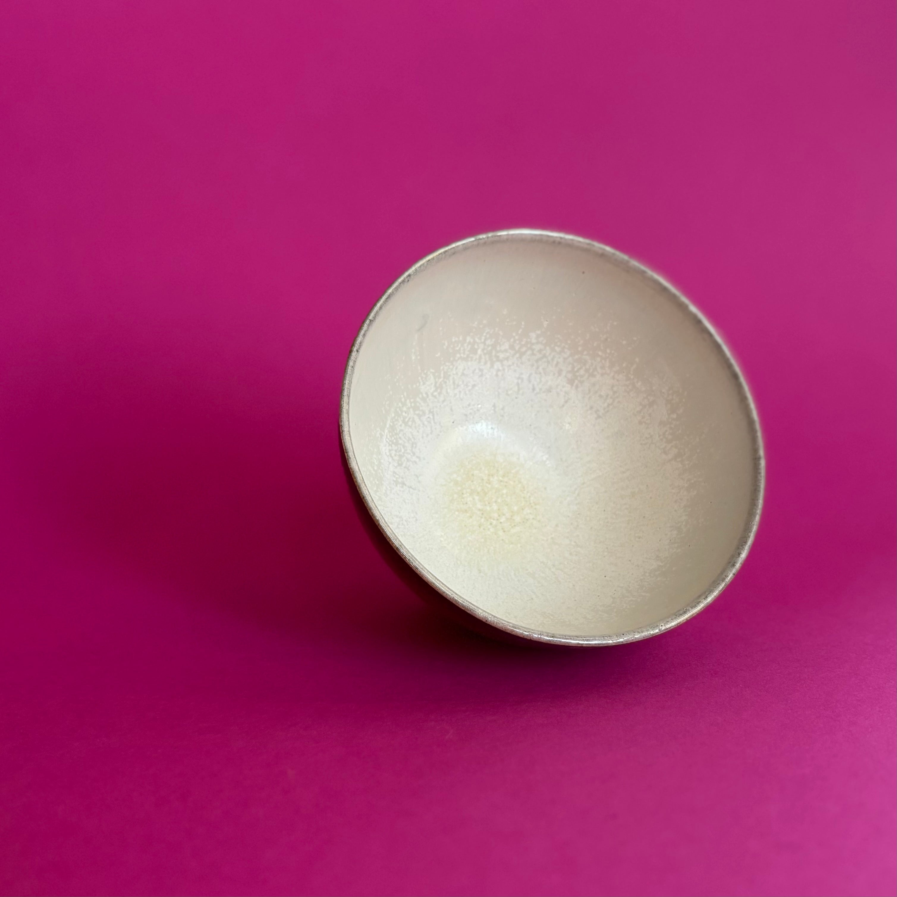 Salt fired stoneware bowl