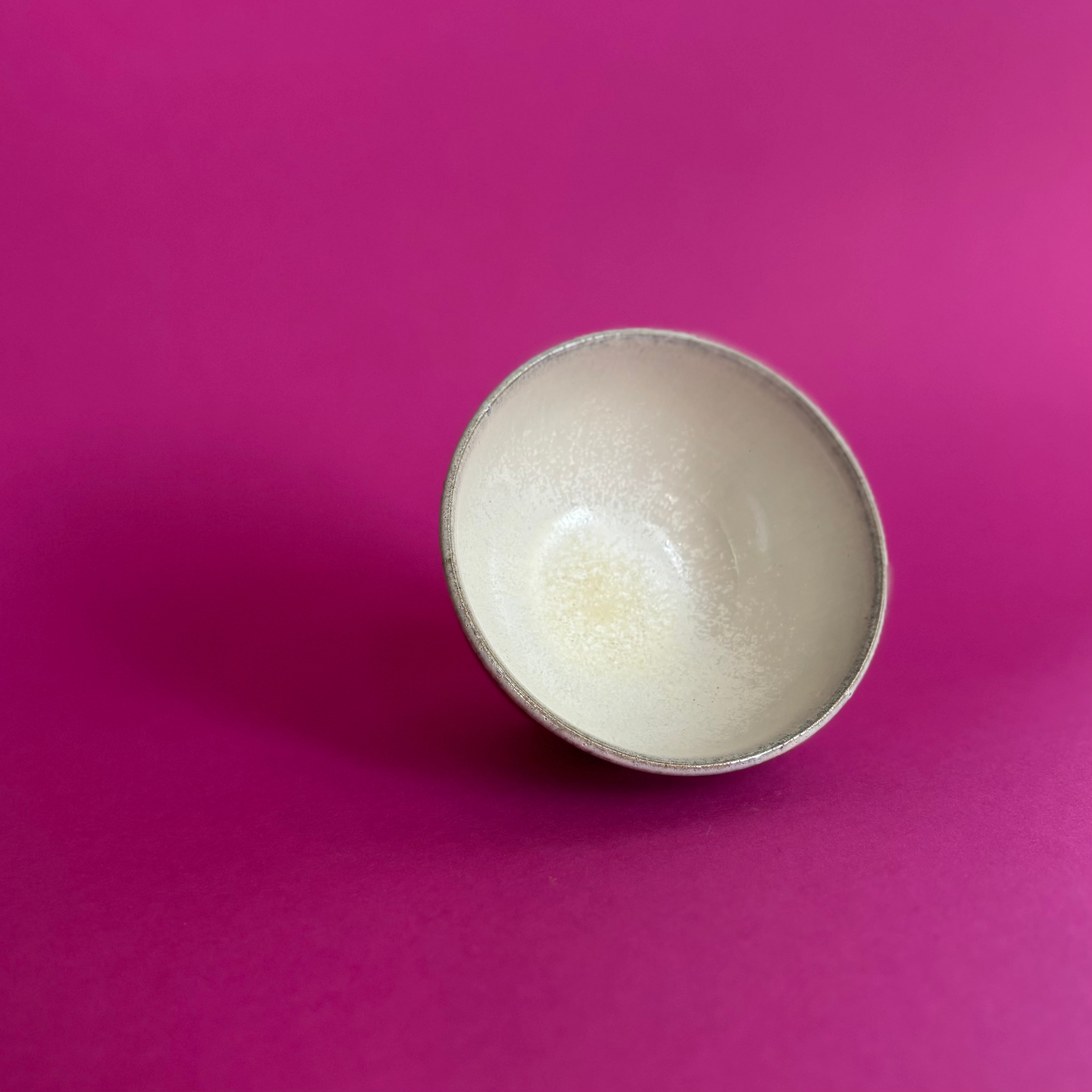 Salt fired stoneware bowl