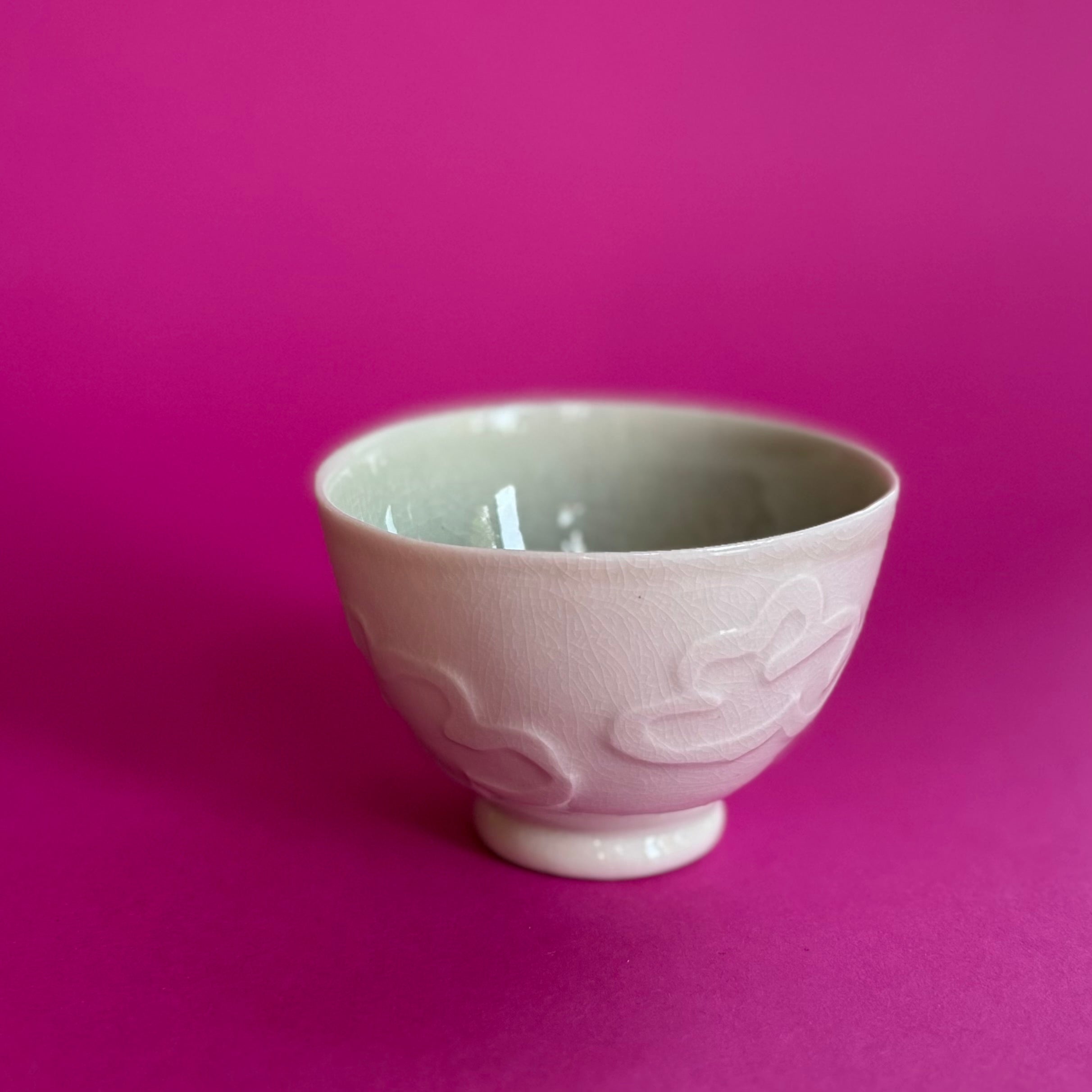 Salt fired cloud cup