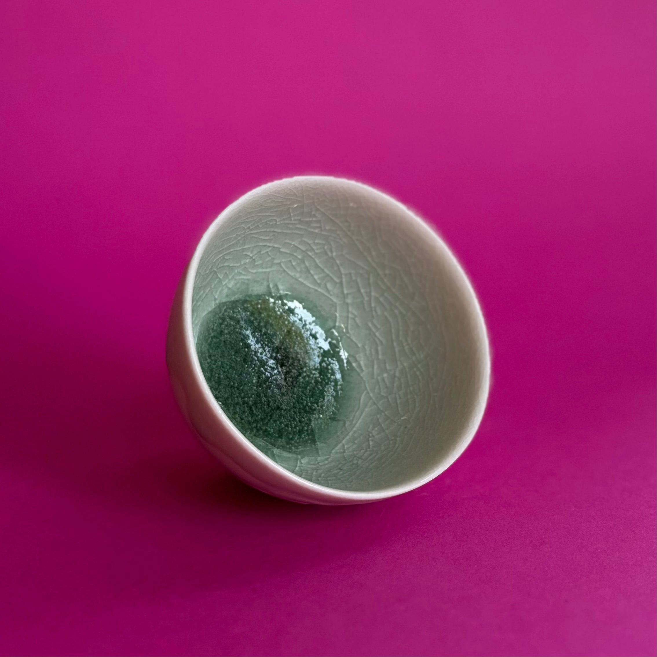 Salt fired cloud cup