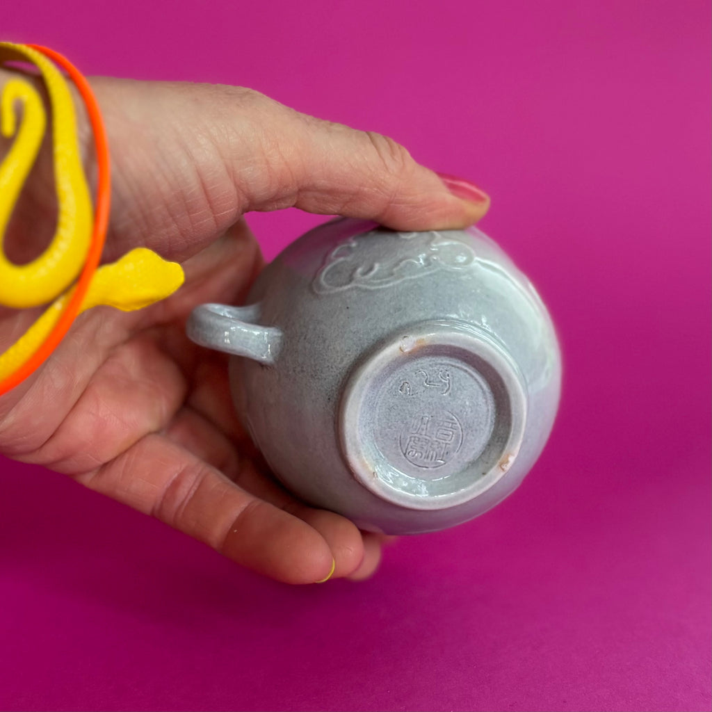 Salt fired cloud cup