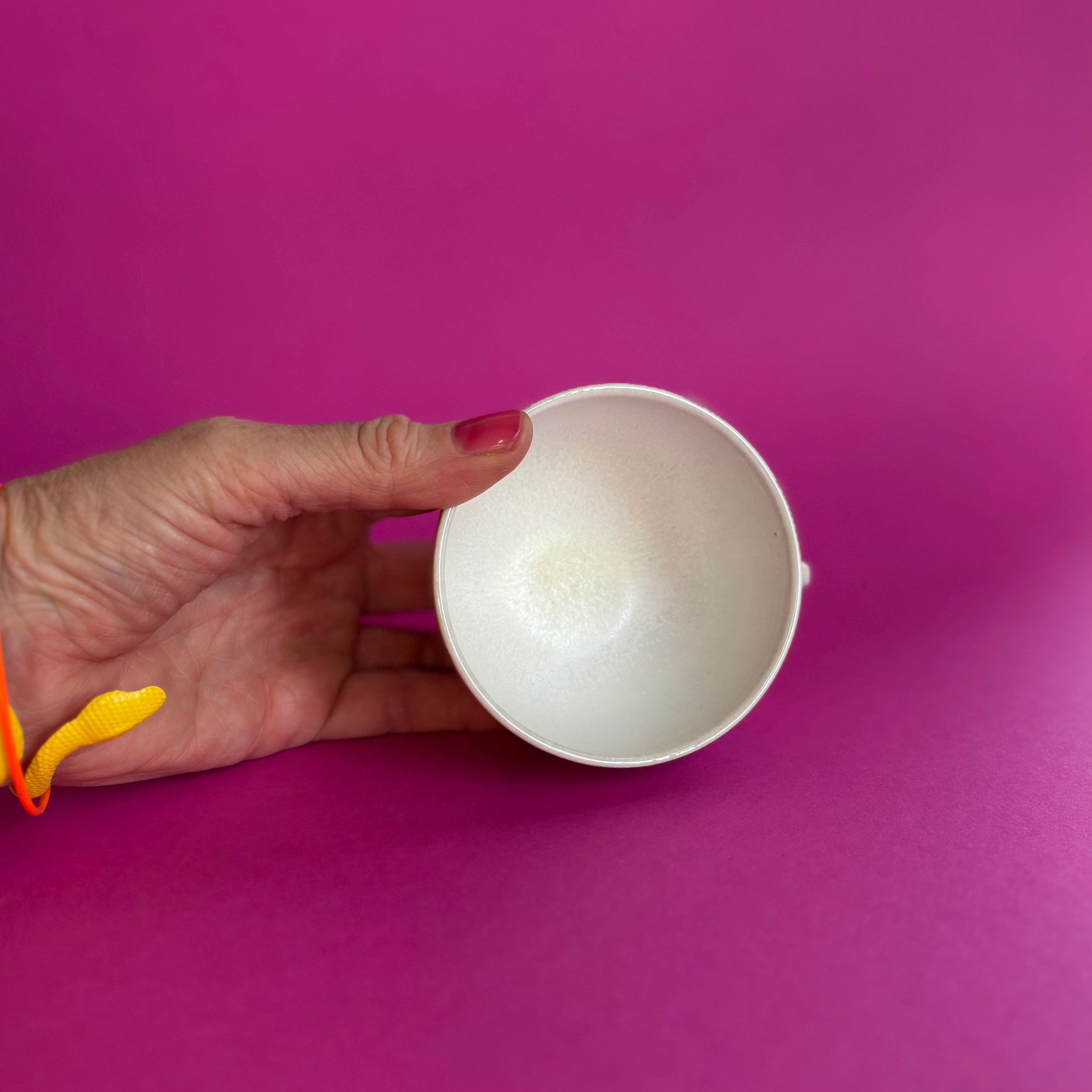 Salt fired cloud cup