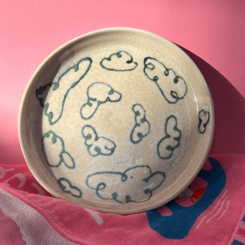 Salt-fired small plate