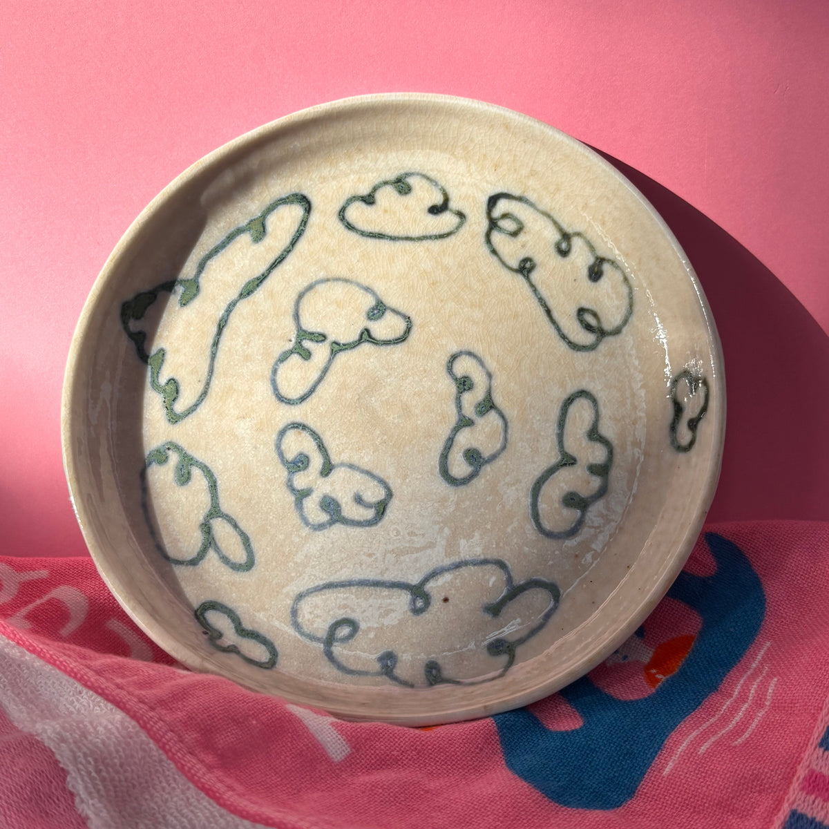 Salt-fired small plate