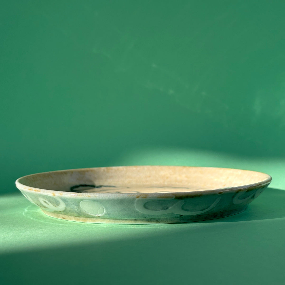Salt-fired small plate