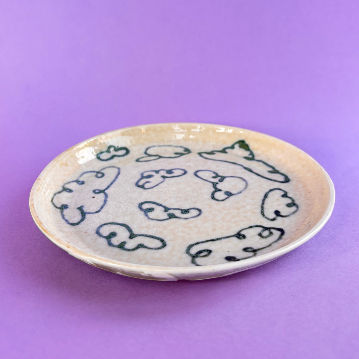 Salt-fired small plate