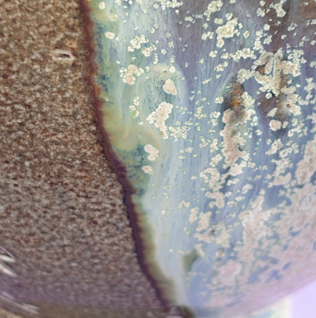 Salt-fired galactic bowl